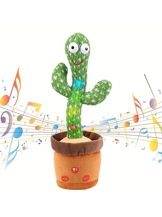 *Dancing Talking Cactus Toys For Baby Boys And Girls, Singing Mimicking Recording Repeating What You Say Sunny Cactus Up Plus