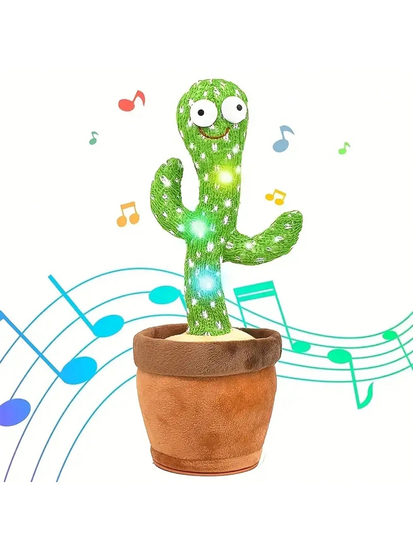 *Dancing Talking Cactus Toys For Baby Boys And Girls, Singing Mimicking Recording Repeating What You Say Sunny Cactus Up Plus
