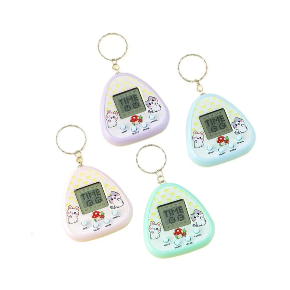 1PC Electronic Virtual Pet Toy, Original Digital Animal Game Machine with Pixel Screen, Nostalgic Tamagotchi Style Toys for Kids